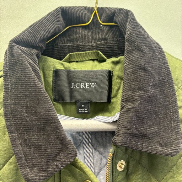 JCREW GREEN BARBER JACKET - Picture 3 of 3